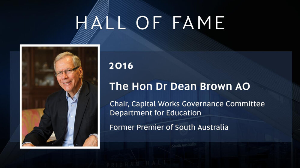 2016 Alumni Awards Hall of Fame