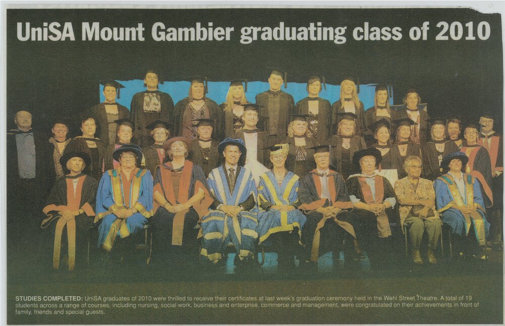 Social Work graduating cohort