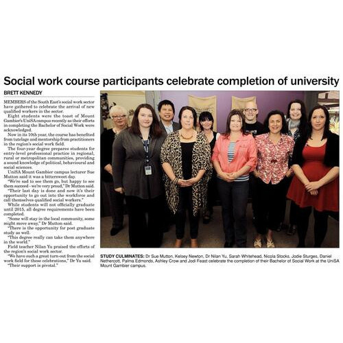 Social Work at Mount Gambier