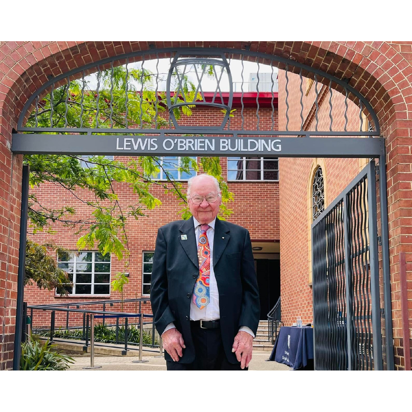 Honouring Uncle Lewis O'Brien 