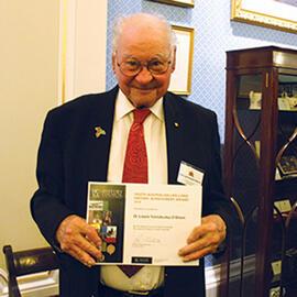 UniSA honours Uncle Lewis Yarlupurka O’Brien