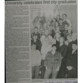 First graduates at Mount Gambier